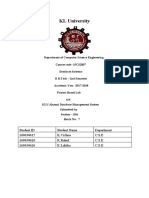 KLU Alumni Database Project Report
