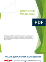 Supply Chain Management