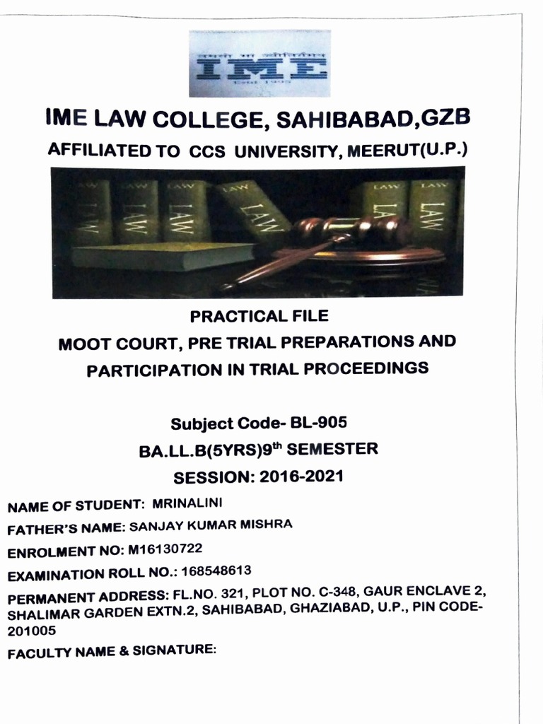 Moot Court File Pdf