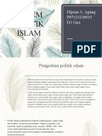PENGERTIAN POLITIK ISLAM