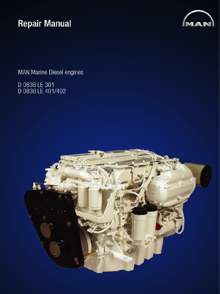 MAN Marine Diesel Engine D 0836 | PDF | Engines | Throttle