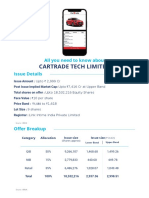 Cartrade Tech Limited Report