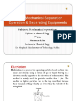 Unit 4 Mechanical Separation