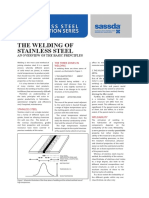 3 Information Series The Welding of Stainless Steel Material