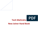 Tech Mahindra New Joiner Hand Book