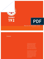 Manual de Identidade Visual Samu