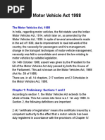 The Motor Vehicle Act 1988