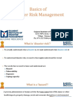 Basics of Disaster Risk Management