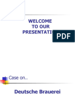 Welcome To Our Presentation