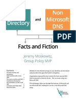 Active Directory Non Microsoft DNS: Facts and Fiction
