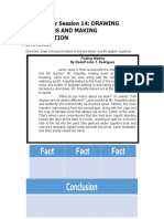 Task Sheet For Session 14: DRAWING Conclusions and Making Generalization