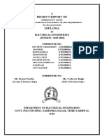 A Project Report on Emergency Light