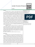 Jism Case Study of a Vascular Necrosis of Femoral