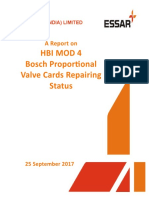 HBI Mod 4 Bosch Valve Card Repair Report