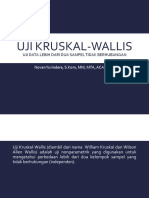 Uji Kruskal-Wallis