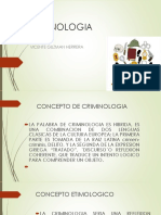 Criminologia I