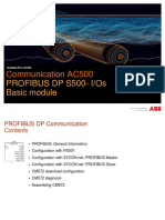 Communication AC500: Profibus DP S500-I/Os Basic Module