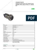 Inductive and Capacitive Sensors XS & XT_XS630B1PAM12