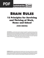 Brain Rules: 12 Principles Explained | PDF