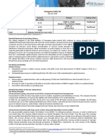 Press Release Saregama India LTD: Details of Instruments/facilities in Annexure-1