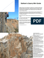 Statham's Quarry Mini Guide: © Neil Gledhill 2008. Version 1.0