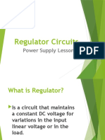 Regulator Circuits: Power Supply Lesson 2