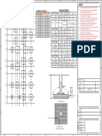 Schedule of Footing Schedule of Columns: A B C D EF G H