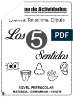 Cuadernillo-Actividades-Los-5-Sentidos para Niños