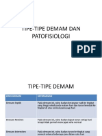 Tipe-tipe Demam Dan Patofisiologi