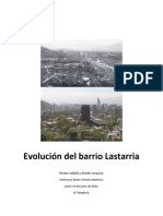 Evolución Del Barrio Lastarria