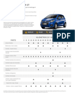 Spark Gt Tabla Mantenimiento