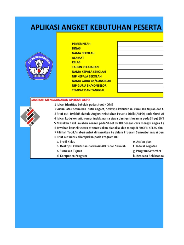 Aplikasi Akpd Smp-Mts - Master | PDF