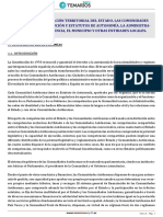 TEMA 5.‐ LA ORGANIZACIÓN TERRITORIAL DEL ESTADO. LAS COMUNIDADES