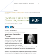 Four Phases of Aging - Beyond Erikson's Integrity Versus Despair - National Council On Family Relations