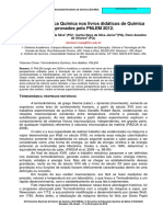 A Termodinâmica Química nos livros didáticos de Química aprovados pelo PNLEM 2012.