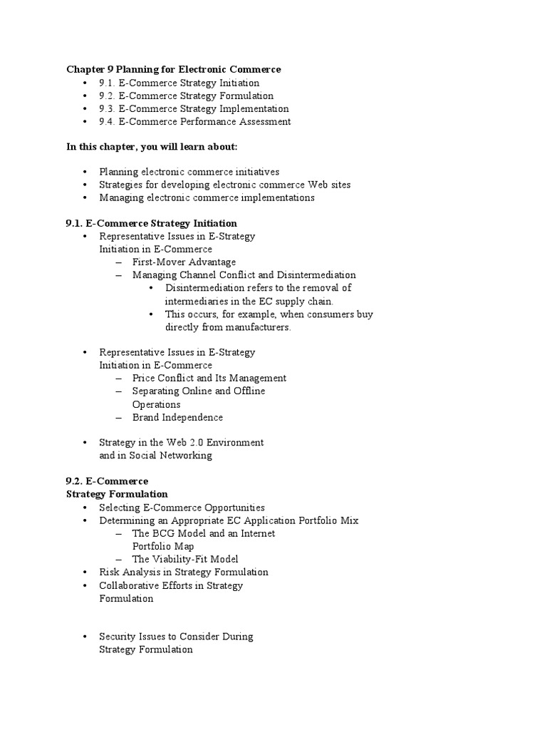 E-Commerce Strategy Guide | PDF | E Commerce | Performance Indicator