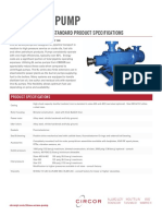 8L Series Pump: Three-Screw Pumps Standard Product Specifications