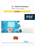 India Post - Postal Life Insurance: Application Training Program