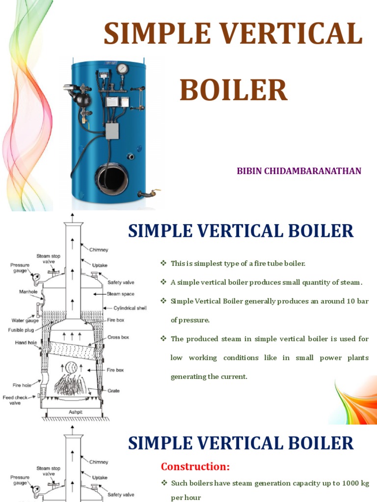 Simple Vertical Boiler PDF Boiler Chimney