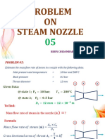 Problem: ON Steam Nozzle