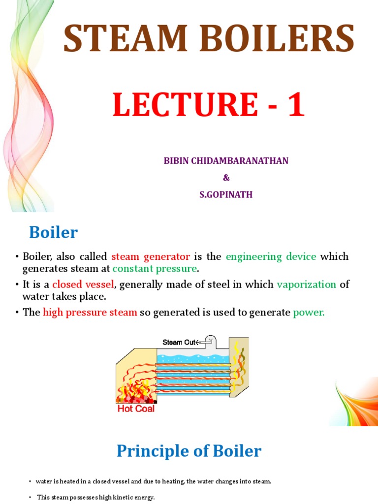 Classification of Steam Boilers | PDF | Boiler | Steam