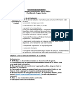 Evaluación 5TO texto infromativodocx