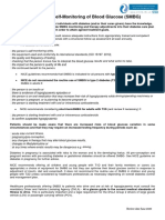 GUIDELINE FOR BLOOD GLUCOSE MONITORING ELHE - Final