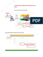Helping Guideline To Upload Video Singing National Anthem and Downloading Certificate