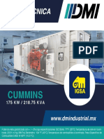 Ficha Tecnica Cum 175 KW