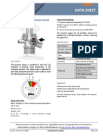 Hfc‐125 Container Pressure Gauge