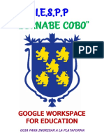 Guía Google Workspace I.E.S.P.P BERNABE COBO