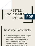 PESTLE Environmental Factor