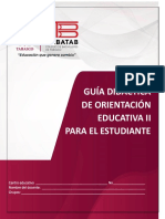 Oed2 - Guía Didáctica Orientación Educativa 2 - 2021a - para El Estudiante