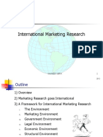 International Marketing Research, 1-IMR-NG